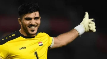 انتقال رسمي الحارس السوري إبراهيم عالمة إلى الدوري العراقي